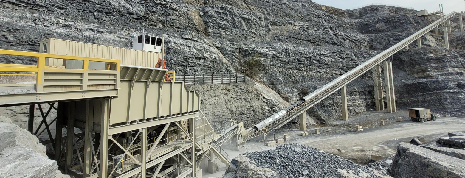 Image of the Primary Crusher at Rohrer's Quarry