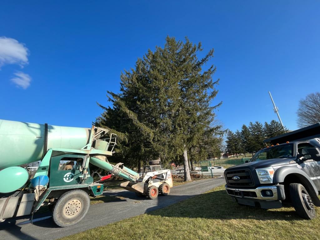 Rohrer's Concrete Mixer at Lititz Skatepark